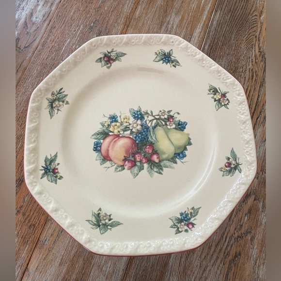 Vintage Avon Sweet Country Harvest Ceramic Homemade Cake Stand❤️🍰 - Picture 10 of 16